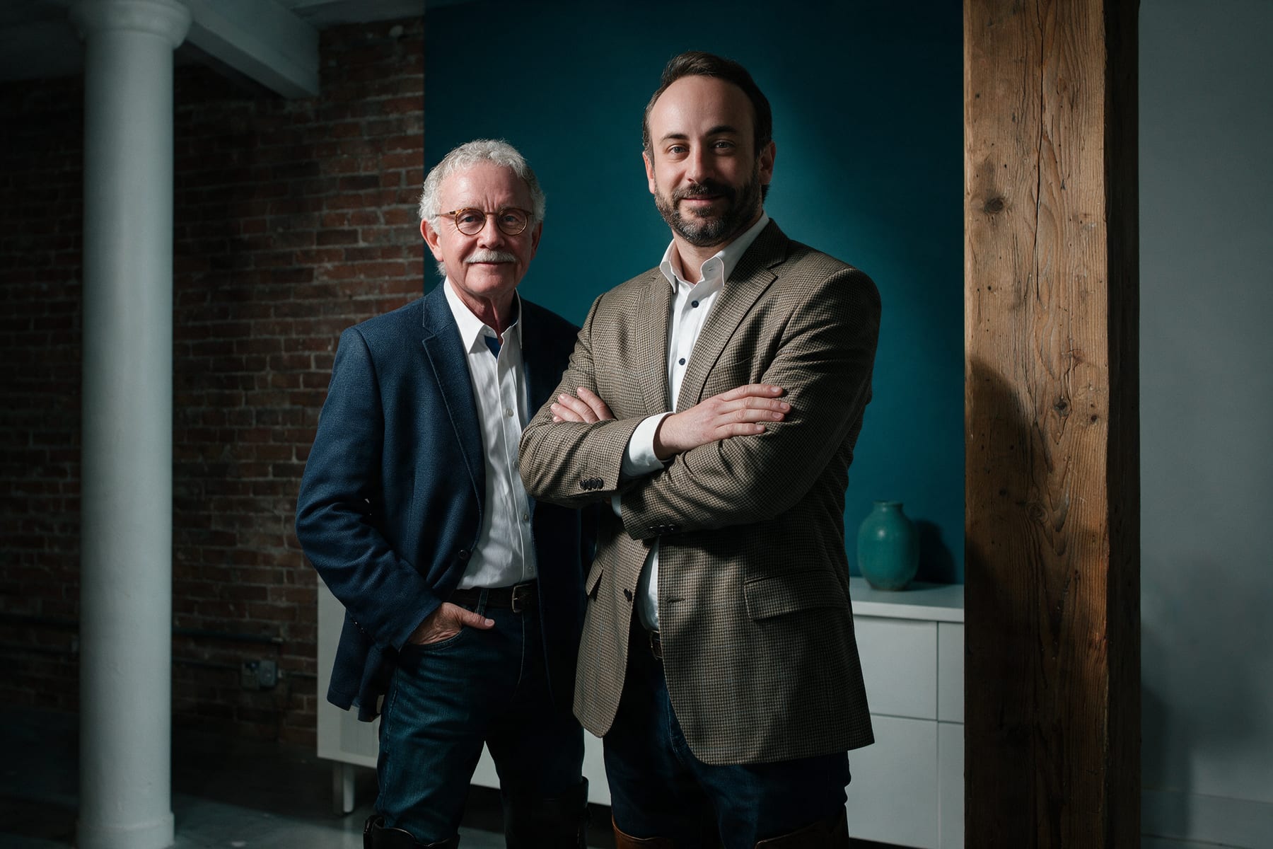 Dr. Robert G. Anderson and Dr. Tony Daniels at the Fort Worth office